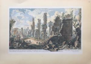 View of the Appian Way - Piranesi print